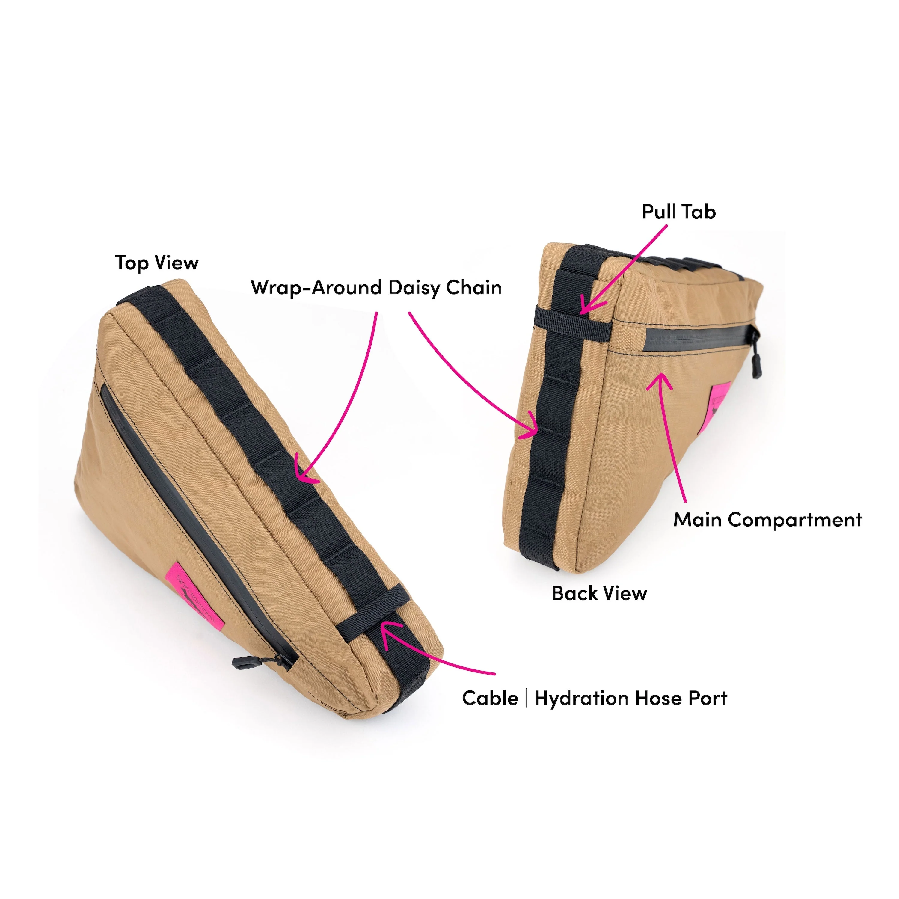 Giddy Up Wedge Frame Bag - Image 6